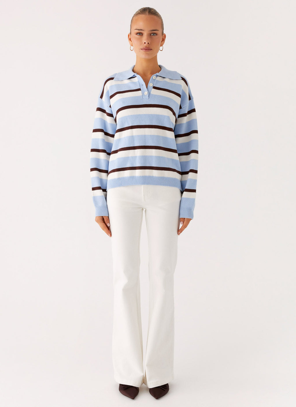 Aldo Bootleg Jeans - White