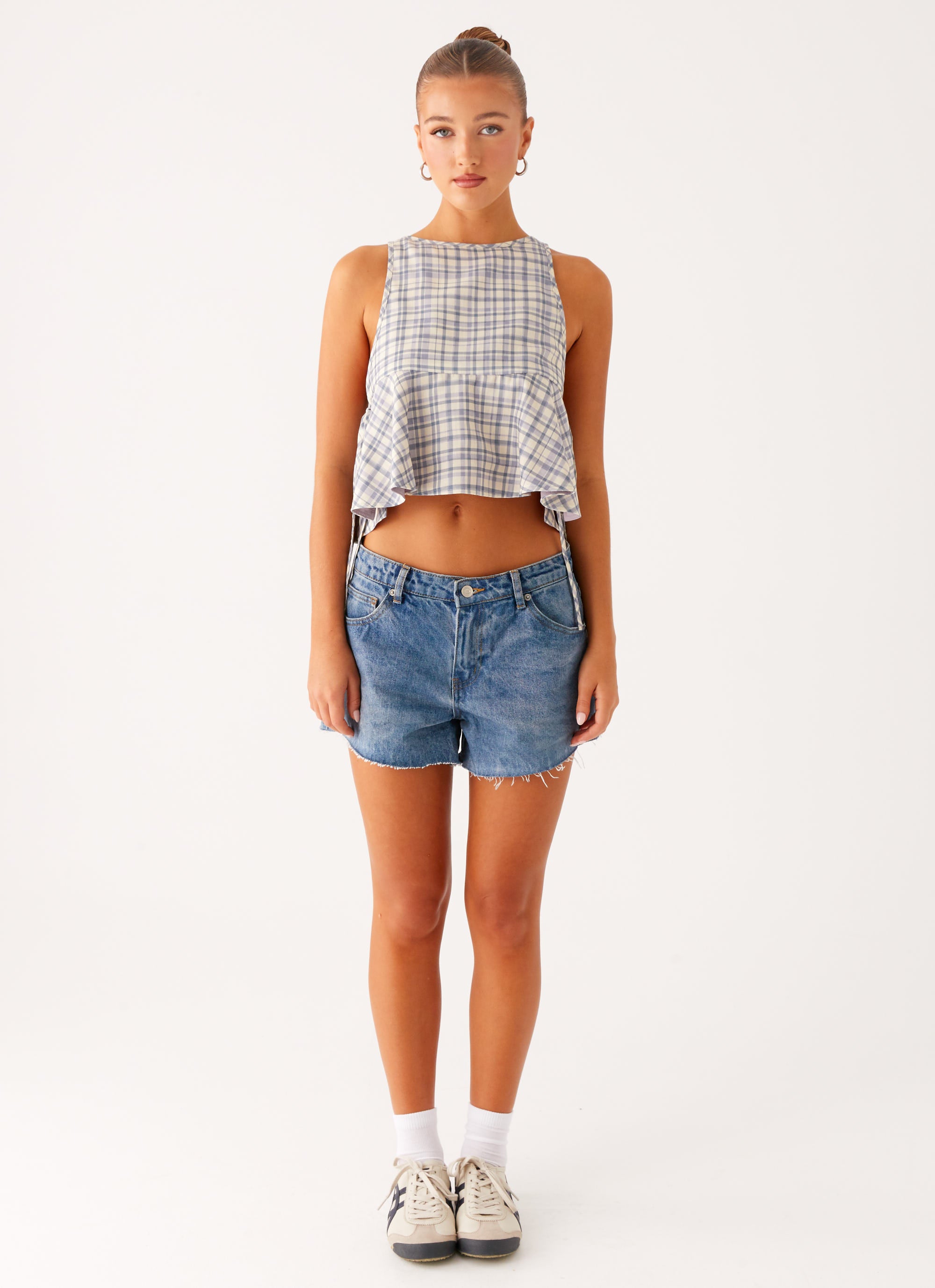 Osborne Halter Top - Check
