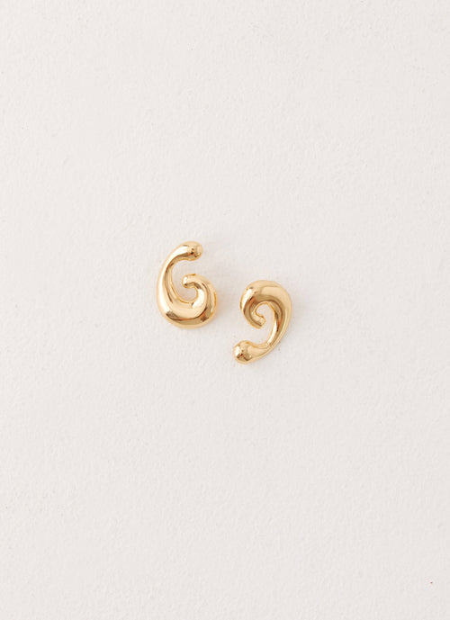 Abram Earrings - Gold